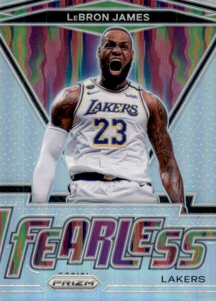 2020 Panini Prizm Basketball Silver LeBron James #6 PSA 9