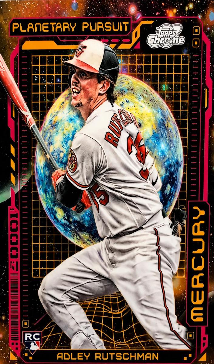2023 Topps Cosmic Chrome Baseball Mercury Adley Rutschman #PPS-1 PSA 10