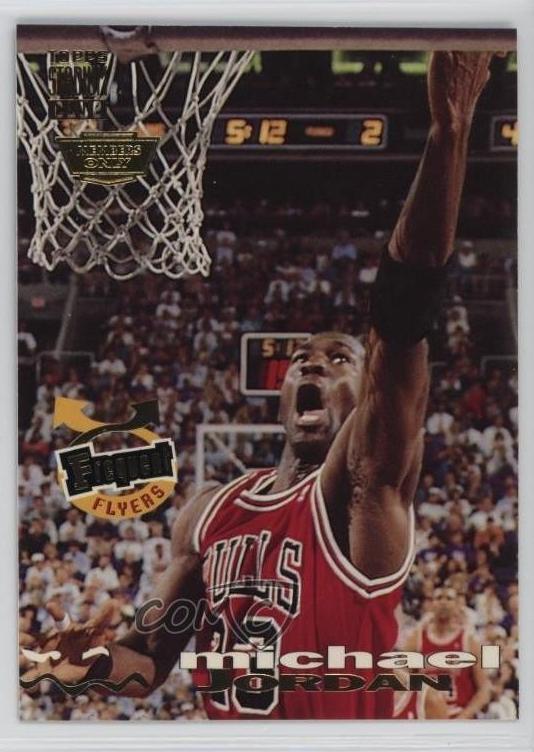 1993 Topps Stadium Club Basketball Members Only Michael Jordan #181