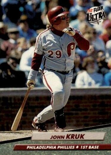 1992 Fleer Ultra Baseball John Kruk #246