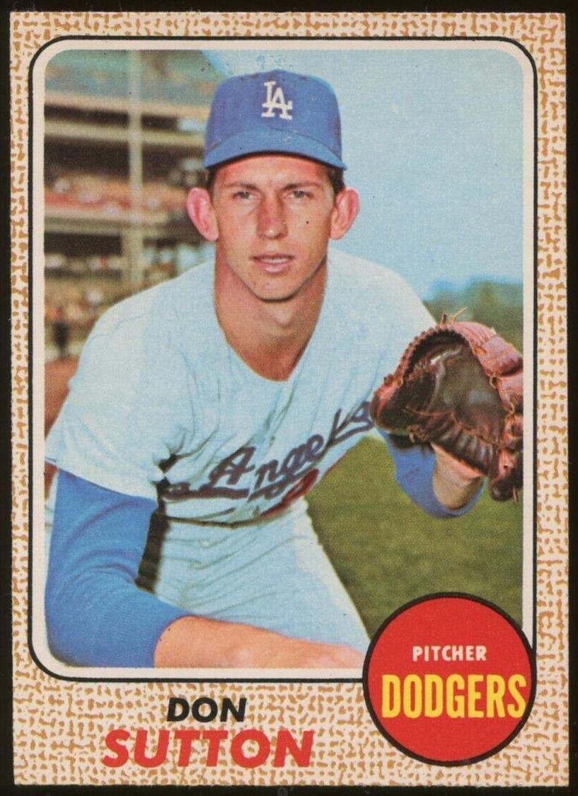 1968 O-Pee-Chee Baseball Don Sutton #103