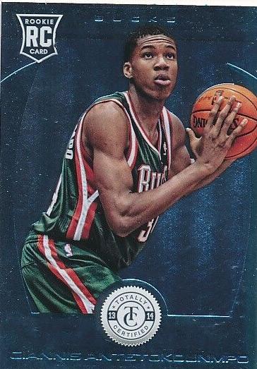 2013 Panini Totally Certified Basketball Giannis Antetokounmpo #236 PSA 9