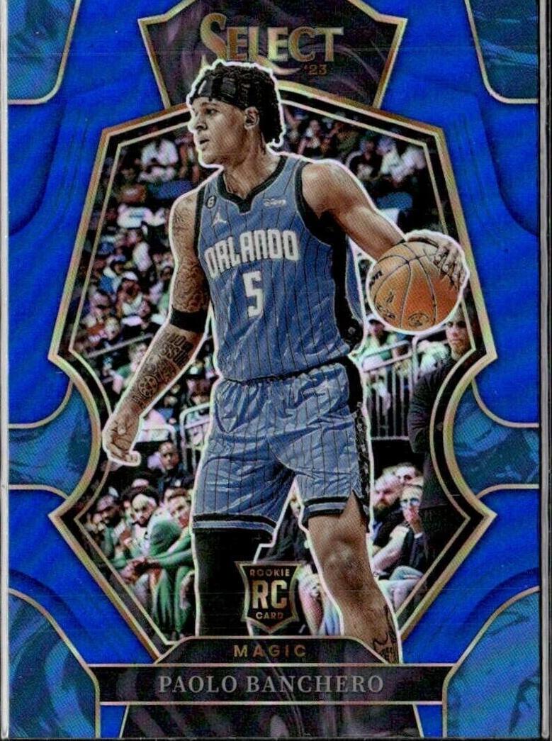 2022 Panini Select Basketball Blue Paolo Banchero #169 PSA 10