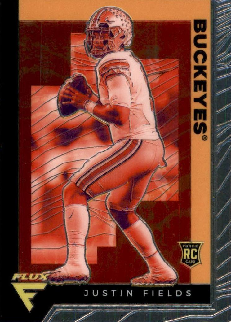 2021 Panini Chronicles Draft Picks Football Justin Fields #233 PSA 9
