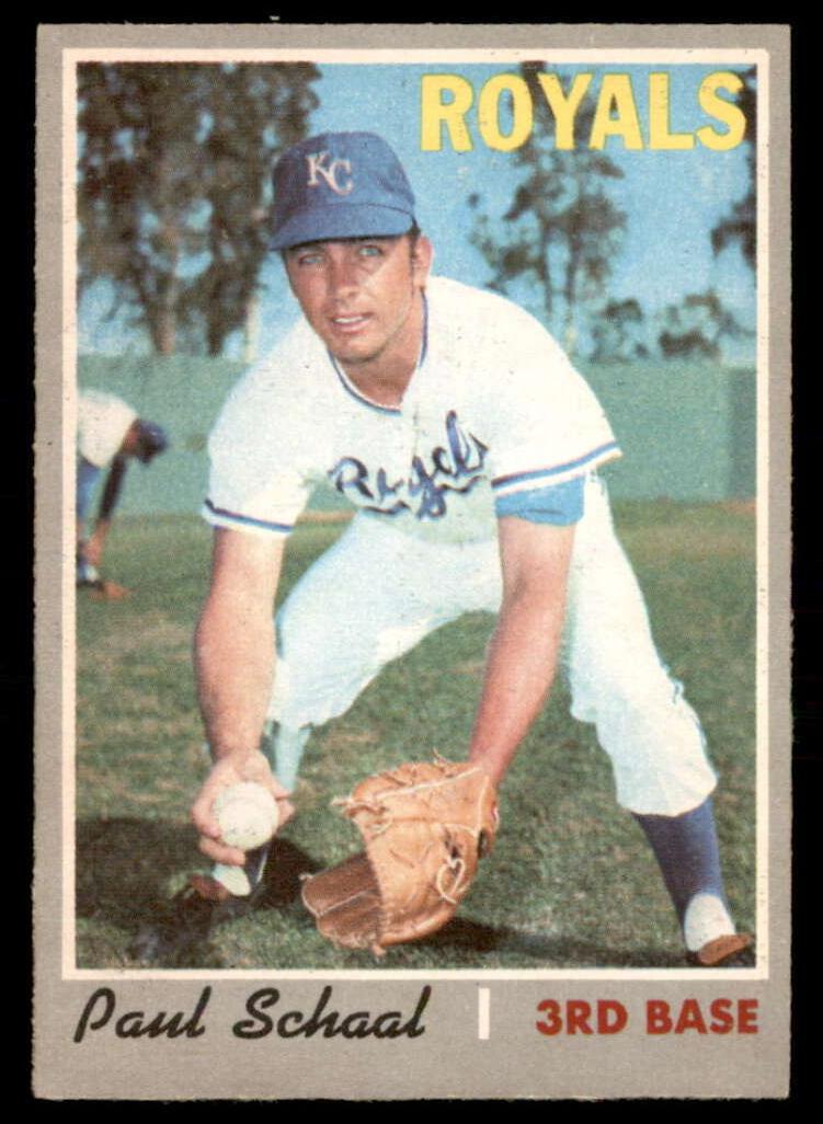 1970 O-Pee-Chee Baseball Paul Schaal #338
