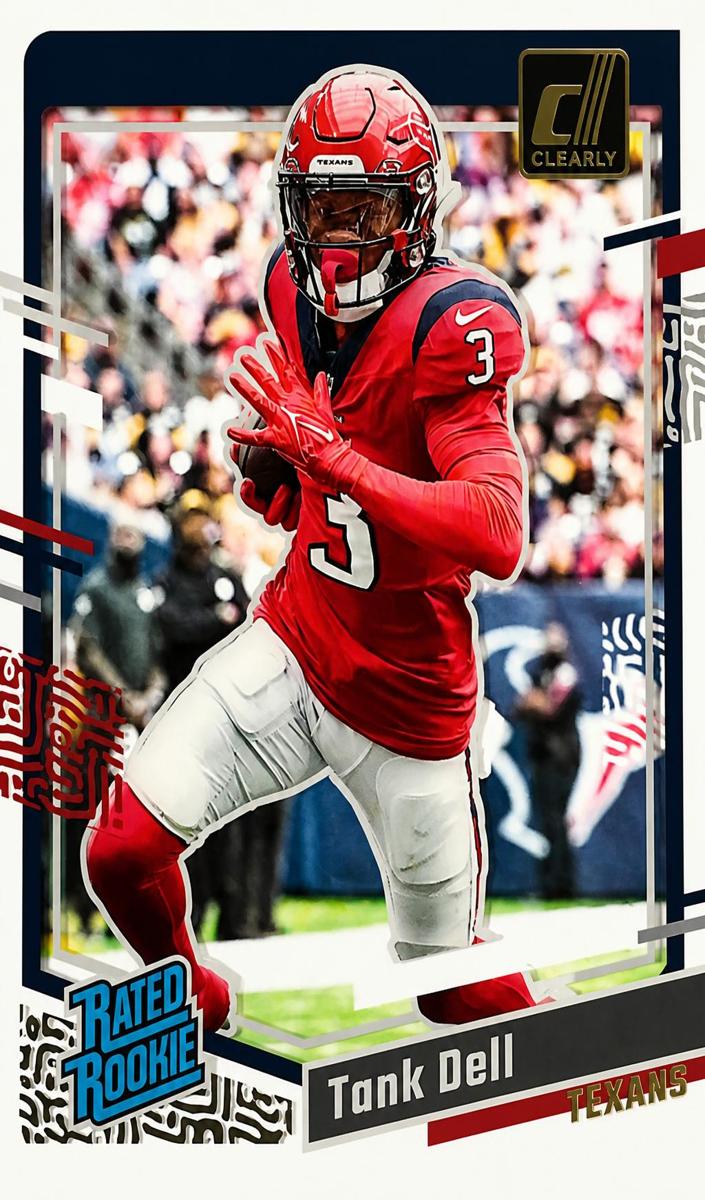 2023 Panini Clearly Donruss Football Gold Tank Dell #85