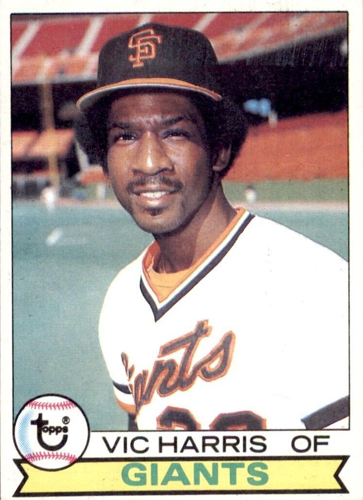 1979 Topps Baseball Vic Harris #338