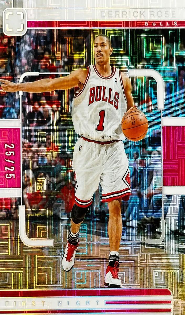 2024 Panini PhotoGenic Basketball Maze Derrick Rose #6