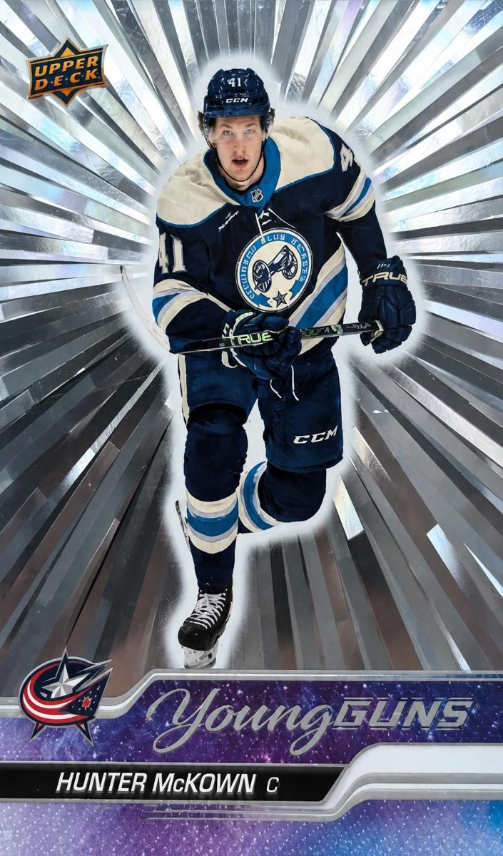 2023 Upper Deck Hockey Outburst Silver Hunter McKown #231