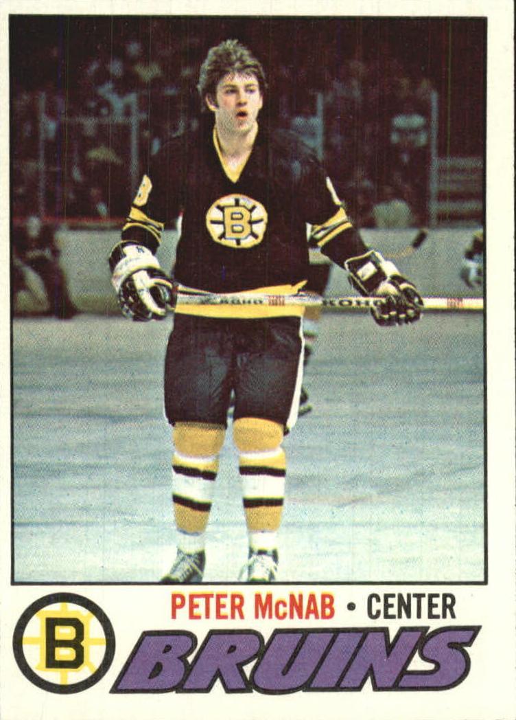 1977 Topps Hockey Peter McNab #18 PSA 10