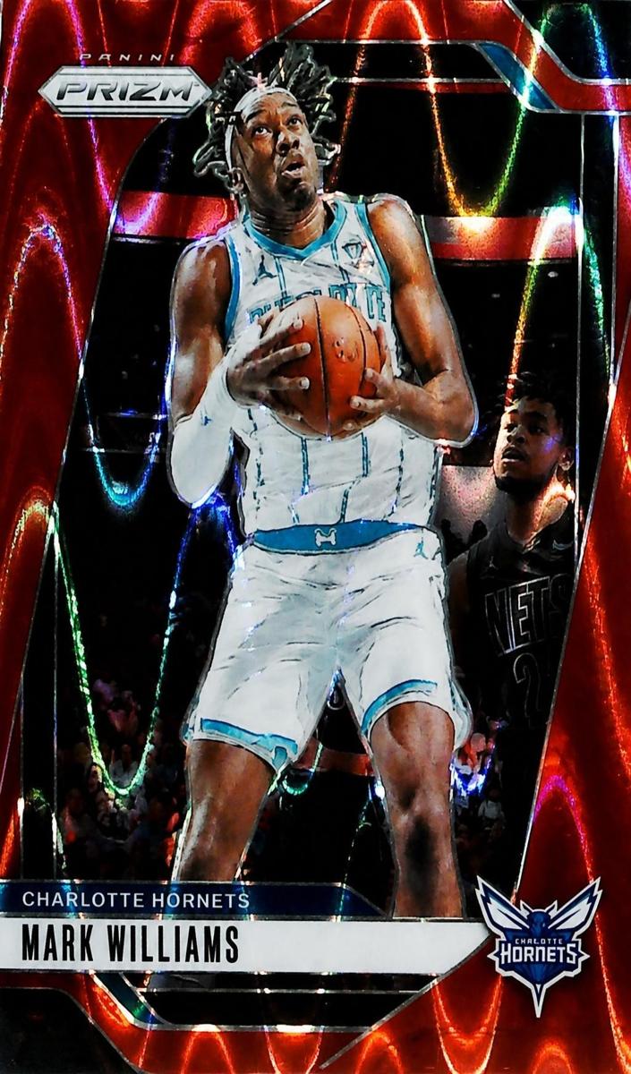 2024 Panini Prizm Basketball Red Seismic Mark Williams #56