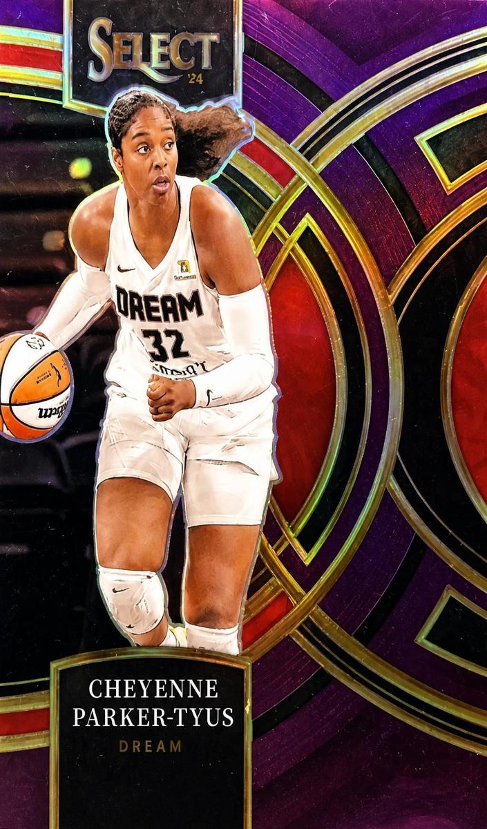 2024 Panini Select WNBA Basketball Purple Cheyenne Parker-Tyus #175