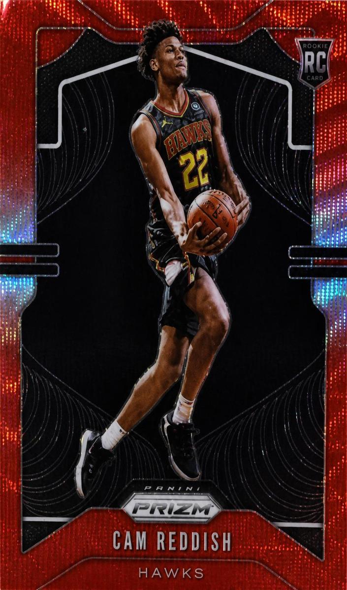 2019 Panini Prizm Basketball Ruby Wave Cam Reddish #256 BGS 9.5