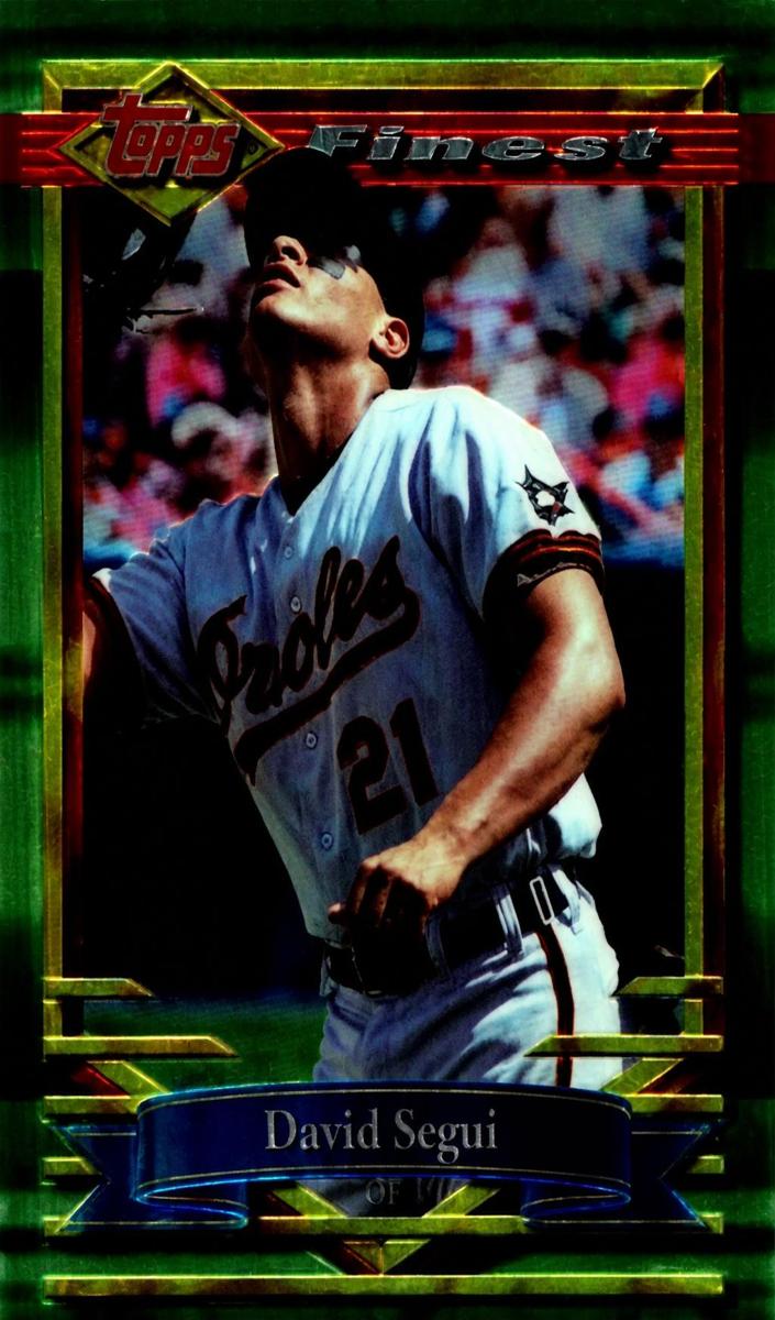 1994 Topps Finest Baseball David Segui #103