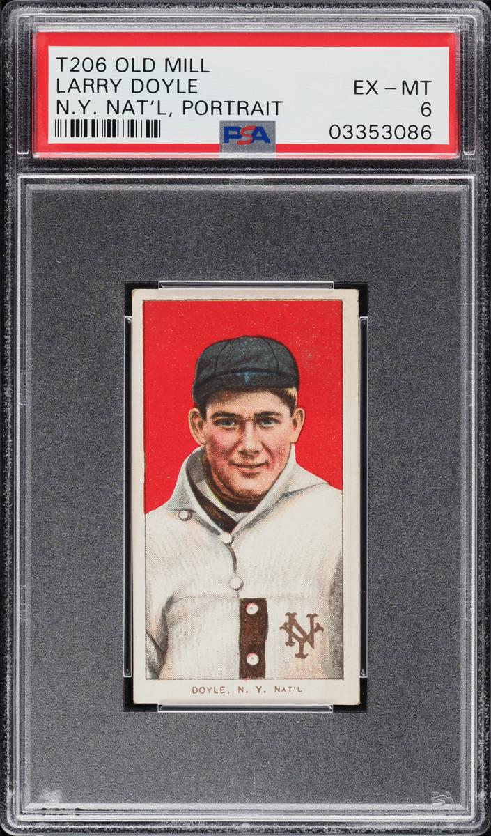 1909-11 T206 Baseball Portrait Larry Doyle #NNO