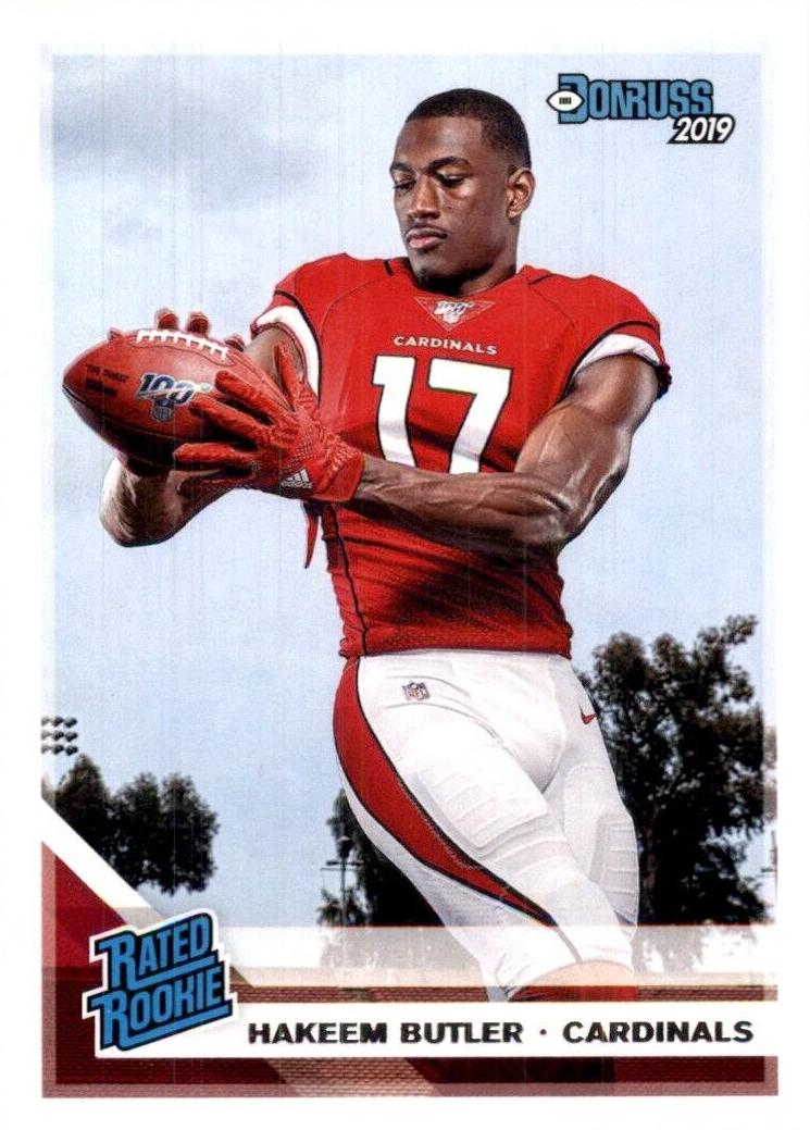 2019 Panini Donruss Football Hakeem Butler #316 PSA 8.5