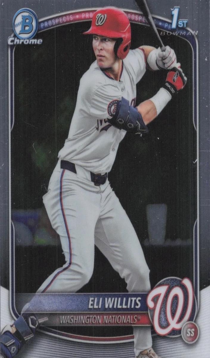 2025 Bowman Draft Chrome Baseball Eli Willits #BDC-1