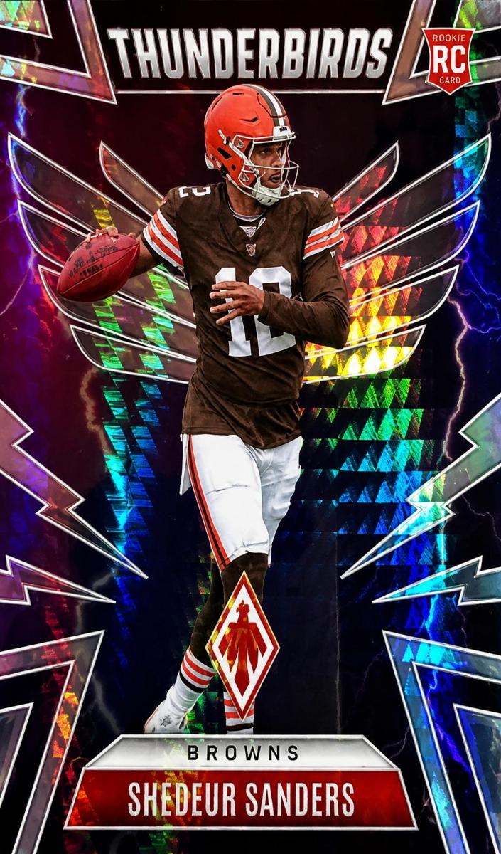 2025 Panini Phoenix Football Silver Hyper Shedeur Sanders #13