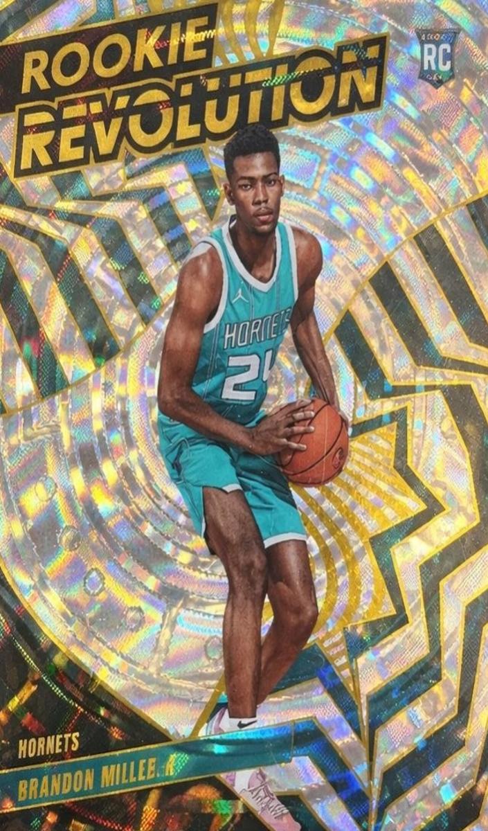 2023 Panini Revolution Basketball Fractal Brandon Miller #18
