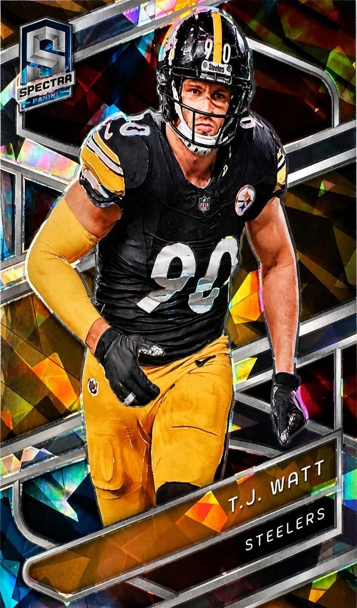 2024 Panini Spectra Football Astral T.J. Watt #87