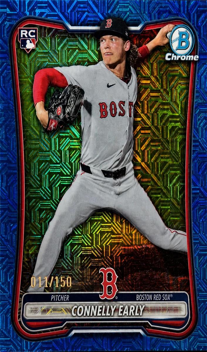2026 Bowman Mega Box Baseball Blue Mojo Refractor Connelly Early #45