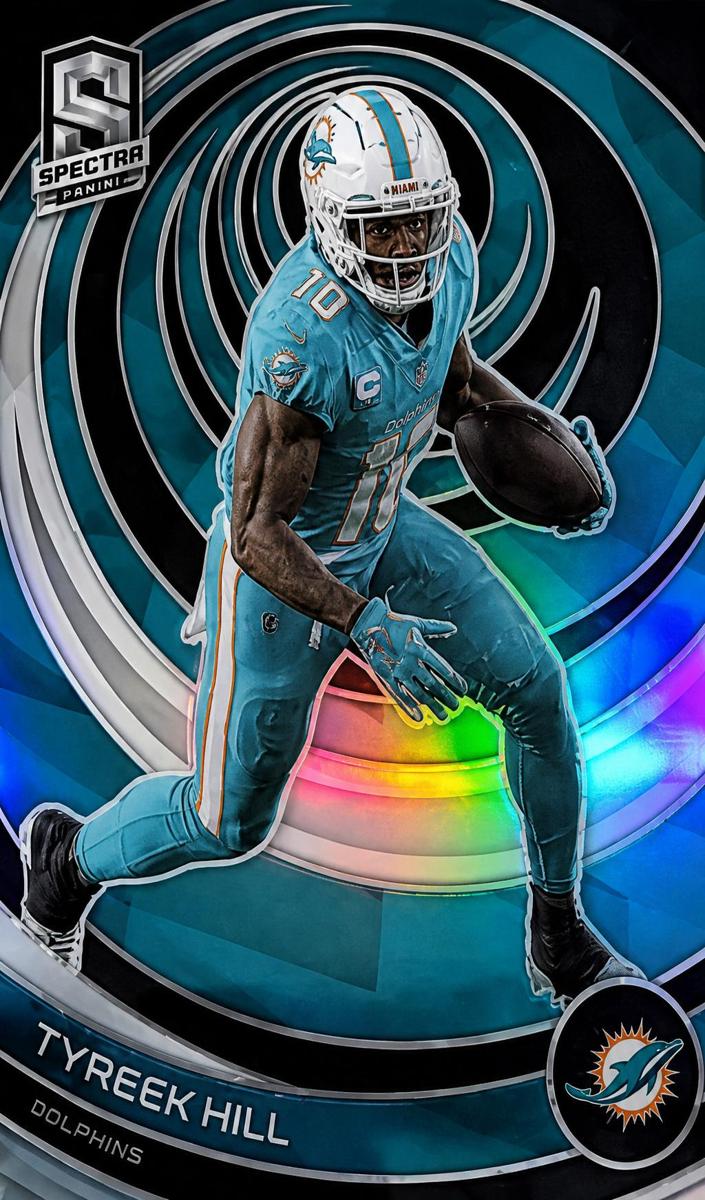 2023 Panini Spectra Football Silver Tyreek Hill #58