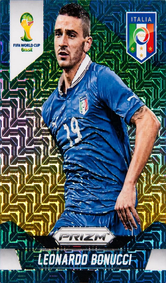2014 Panini Prizm World Cup Soccer El Samba Leonardo Bonucci #124