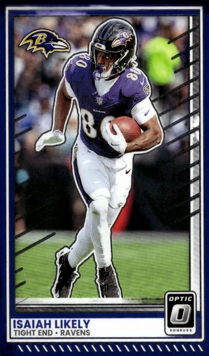 2025 Donruss Optic Football Isaiah Likely #101