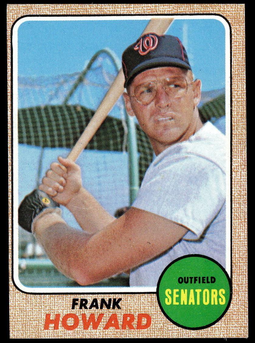 1968 Topps Baseball Frank Howard #320