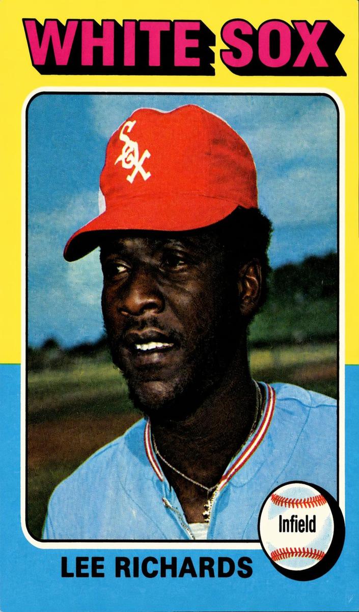 1975 O-Pee-Chee Baseball Lee Richards #653 PSA 8