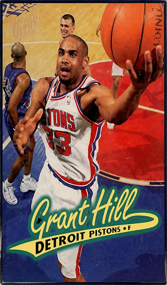 1996 Fleer Ultra Basketball Gold Medallion Grant Hill #G33 PSA 6