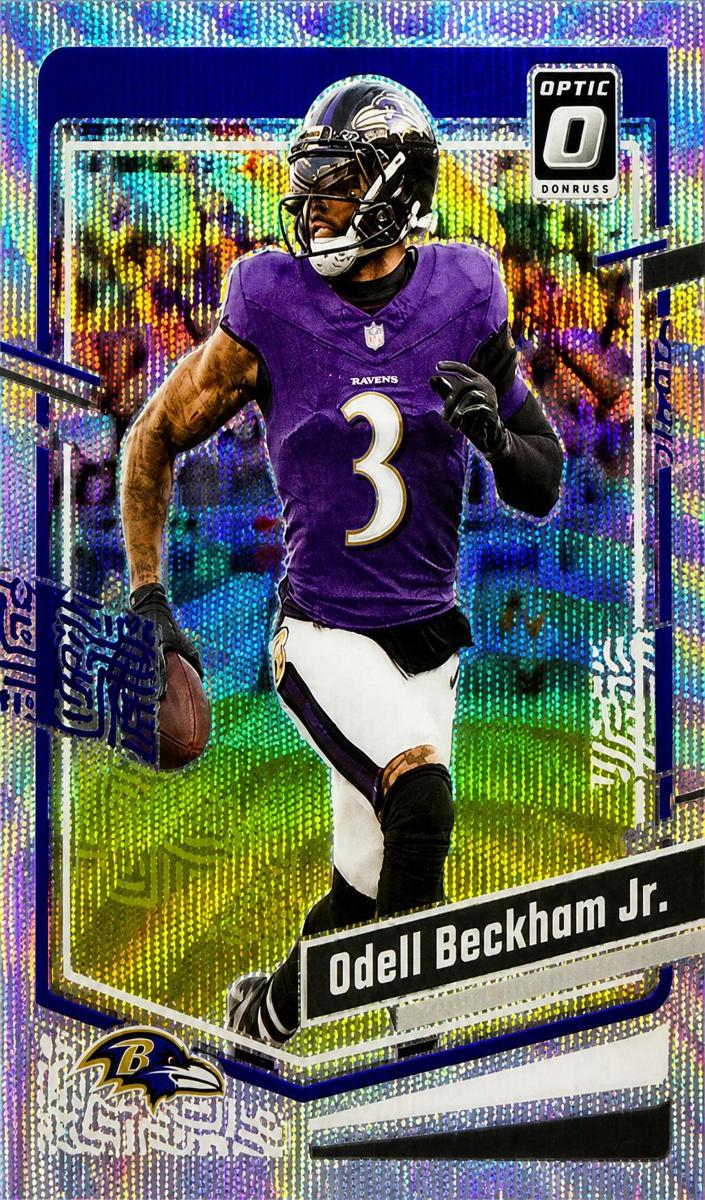 2023 Donruss Optic Football Wave Odell Beckham Jr. #16