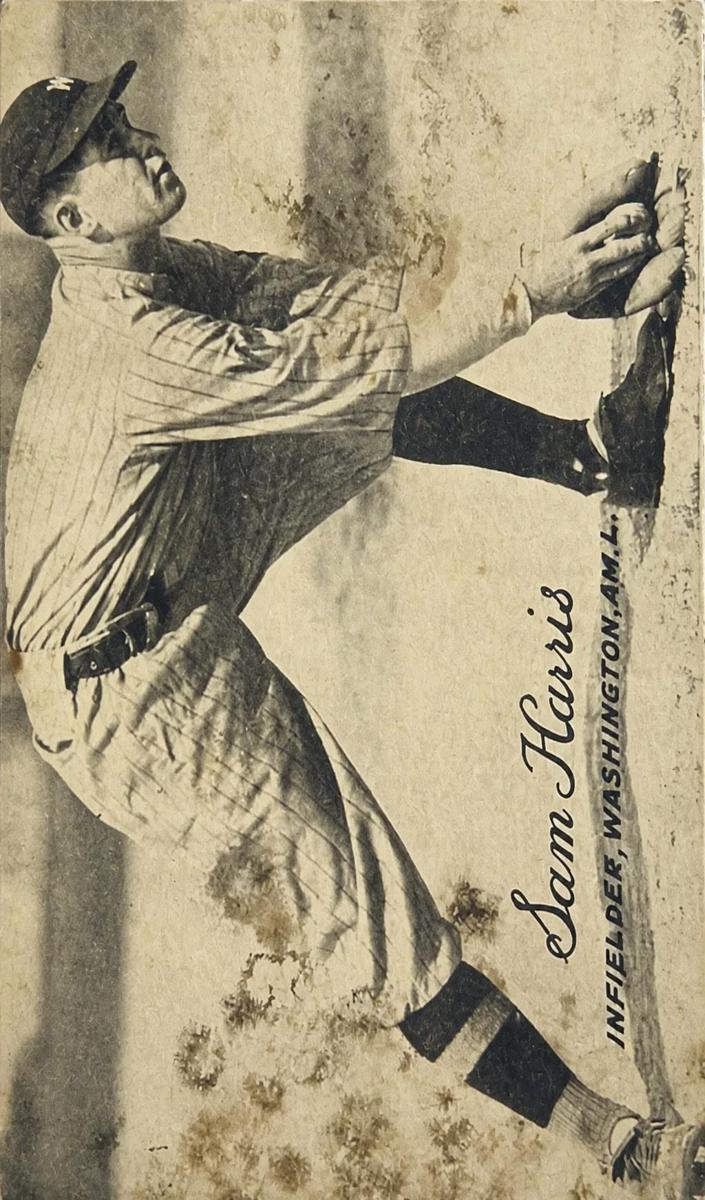 1921 Exhibits Baseball Sam Harris #NNO