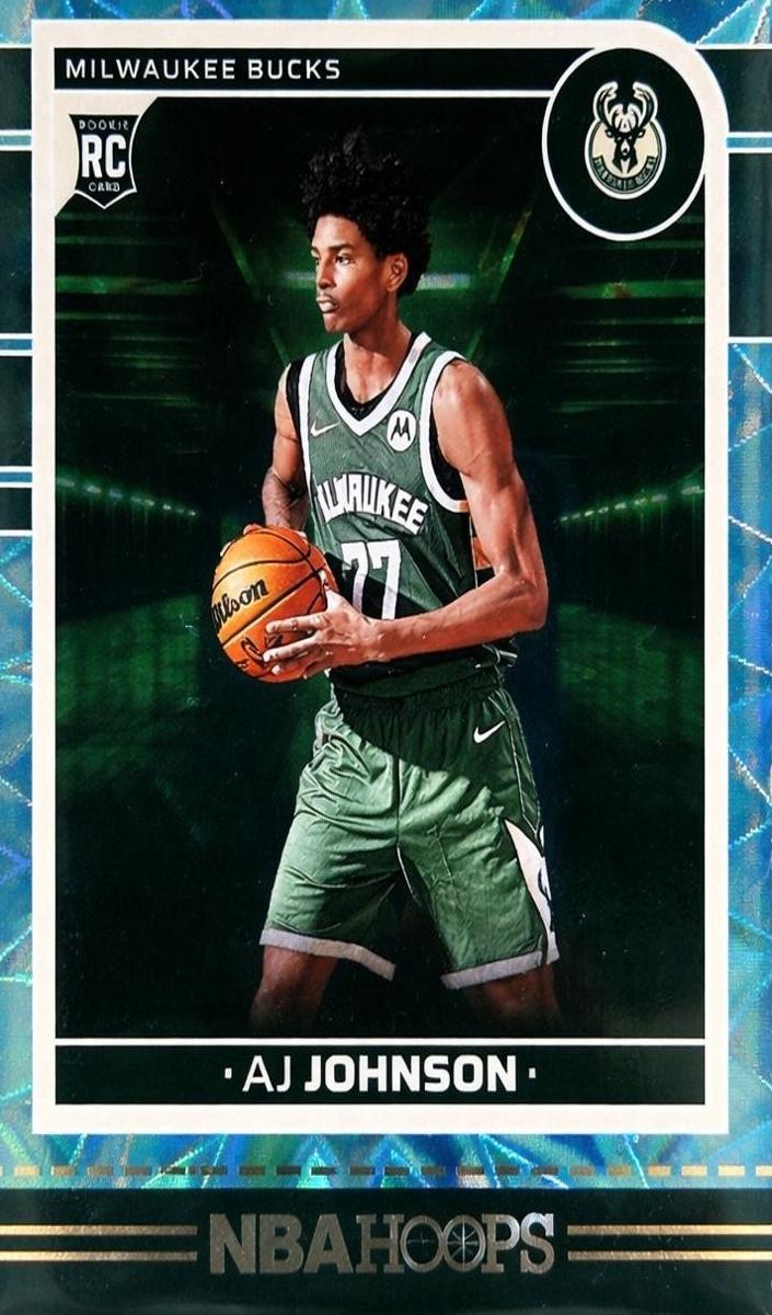 2024 Panini Hoops Basketball Teal Explosion AJ Johnson #253