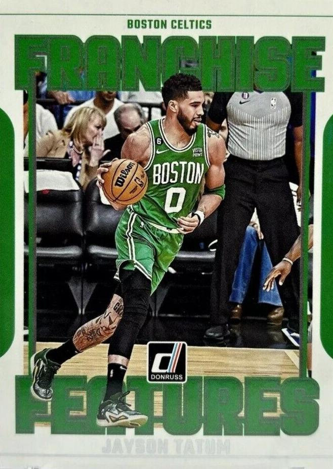 2023 Panini Donruss Basketball Jayson Tatum #1 PSA 9