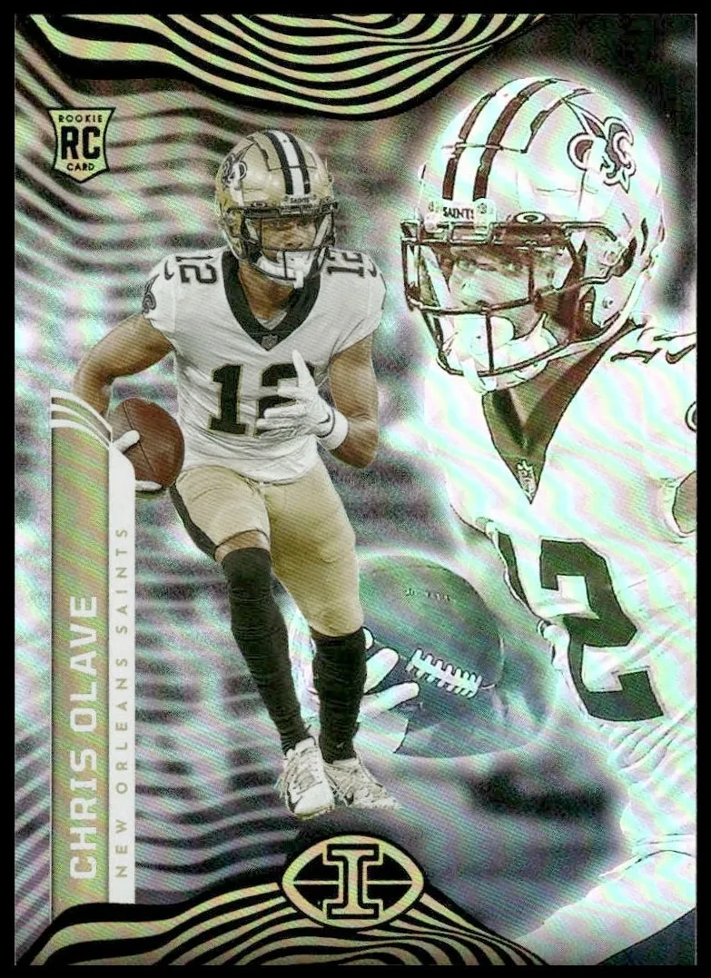 2022 Panini Illusions Football Retail Chris Olave #69 PSA 8.5