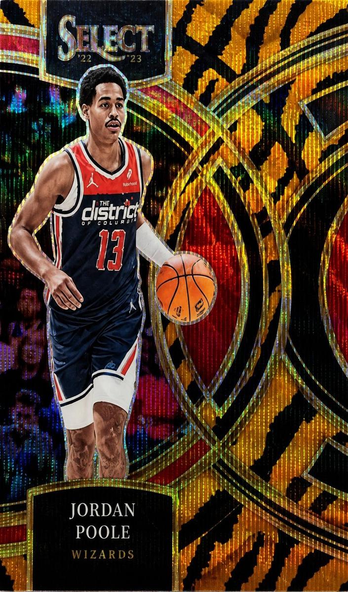 2023 Panini Select Basketball Tiger Jordan Poole #183 PSA 10