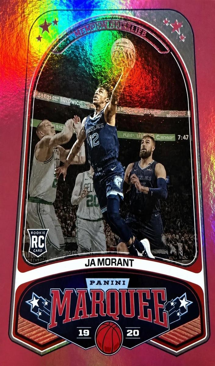 2019 Panini Chronicles Basketball Pink Ja Morant #253 PSA 9