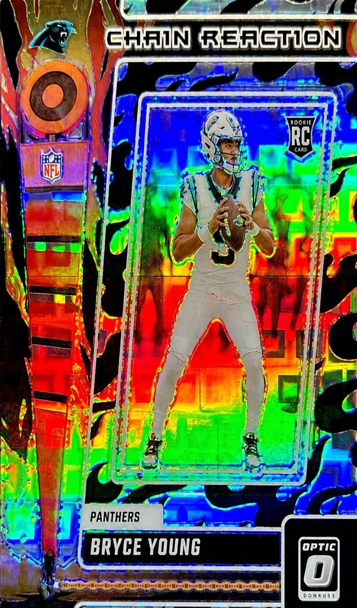2023 Donruss Optic Football Black Pandora Bryce Young #CR-BY