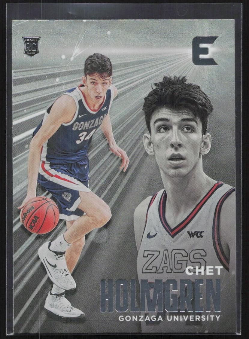 2022 Panini Chronicles Draft Picks Basketball Chet Holmgren #1 CGC 8