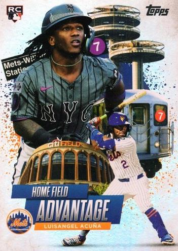 2025 Topps Baseball Luisangel Acuna #HA-31 PSA 9