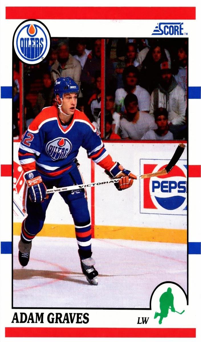 1990 Score Hockey Adam Graves #163