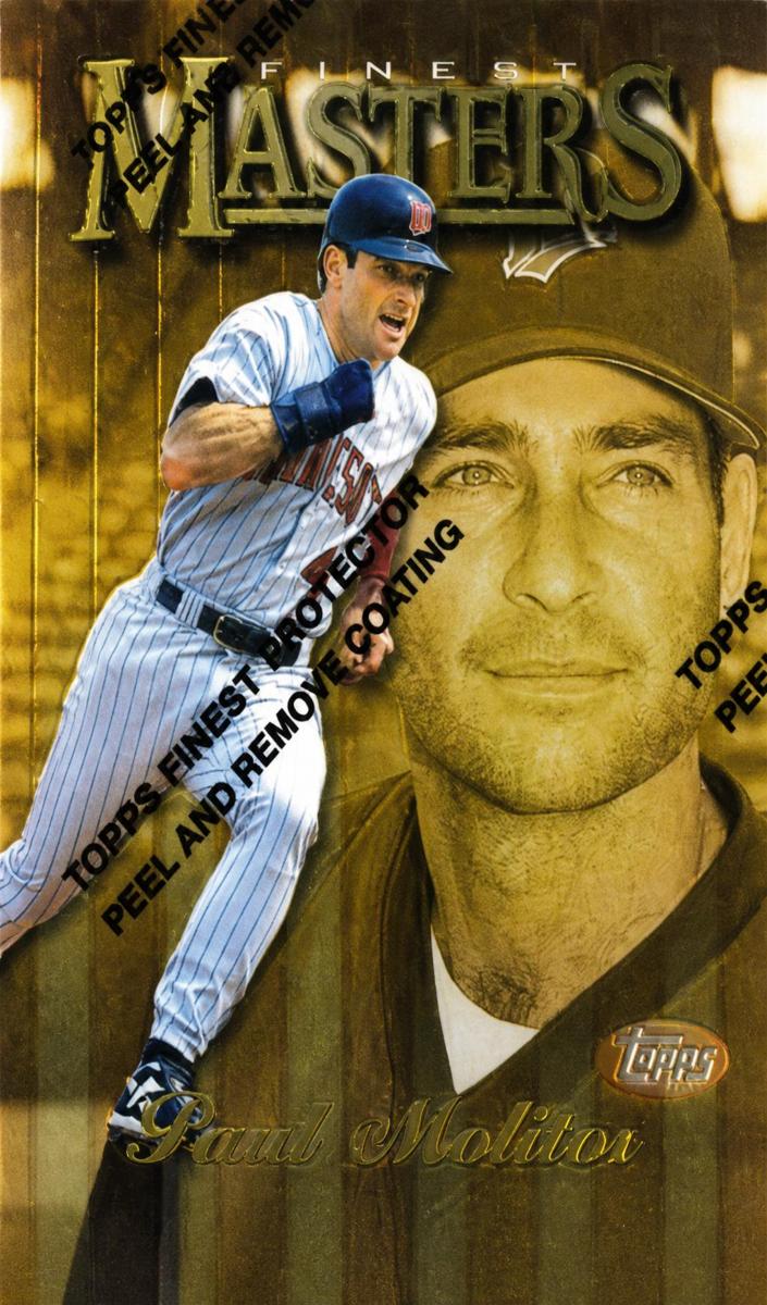 1997 Topps Finest Baseball Paul Molitor #173