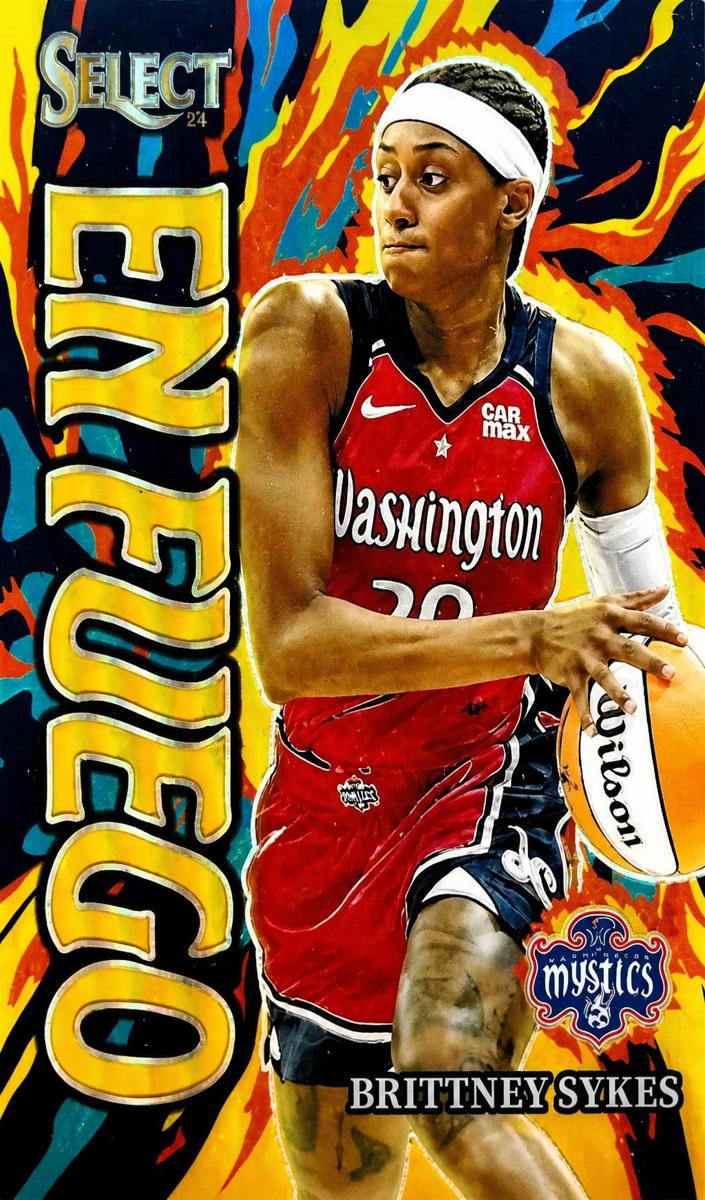 2024 Panini Select WNBA Basketball Gold Brittney Sykes #11