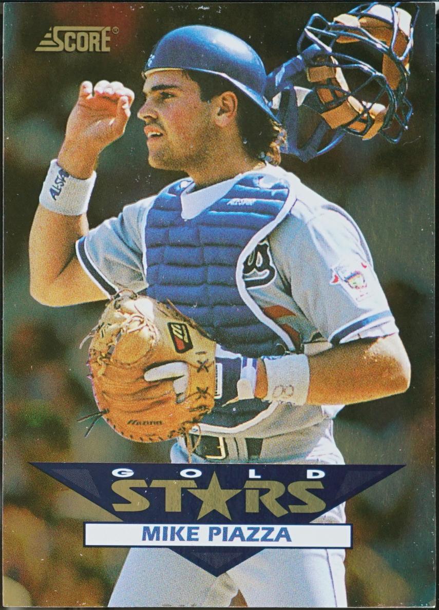 1994 Score Baseball Mike Piazza #13 PSA 9