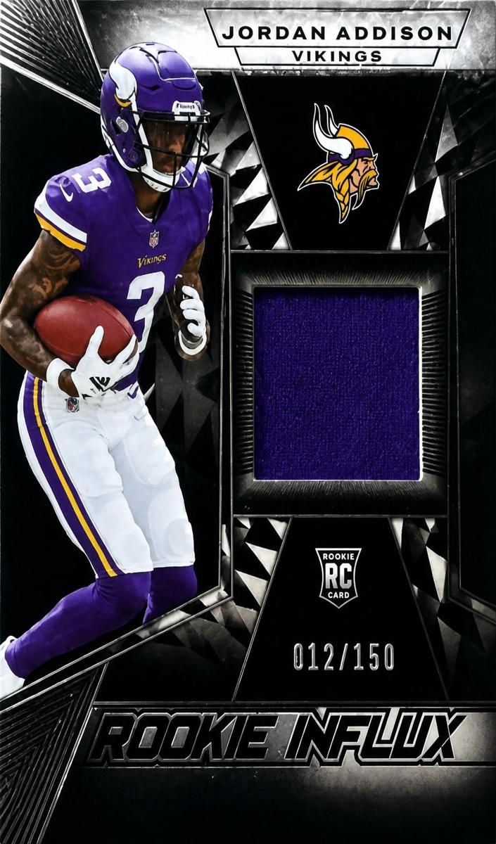 2023 Panini Black Football Jordan Addison #RI-28