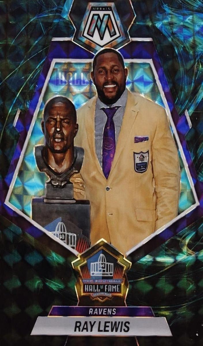 2023 Panini Mosaic Football Genesis Ray Lewis #273 PSA 9