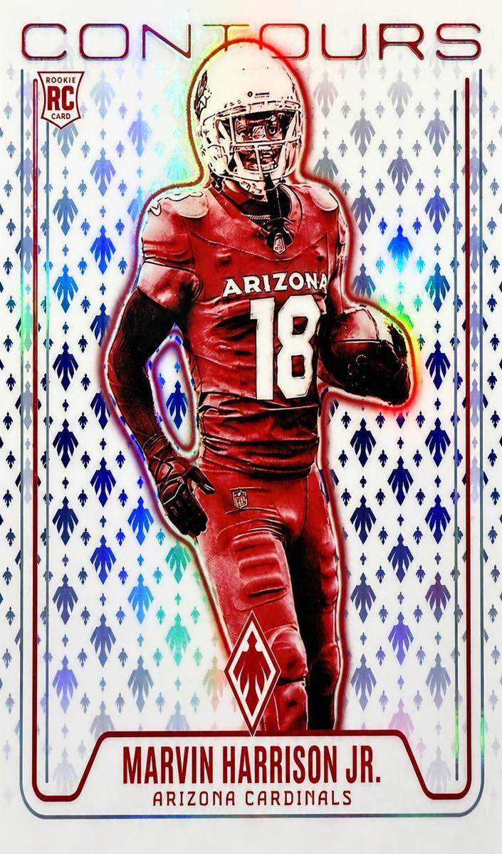 2024 Panini Phoenix Football Blue Marvin Harrison Jr. #CON-MHJ