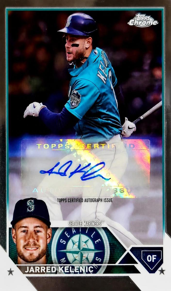 2023 Topps Chrome Update Baseball Jarred Kelenic #AC-JK PSA 10