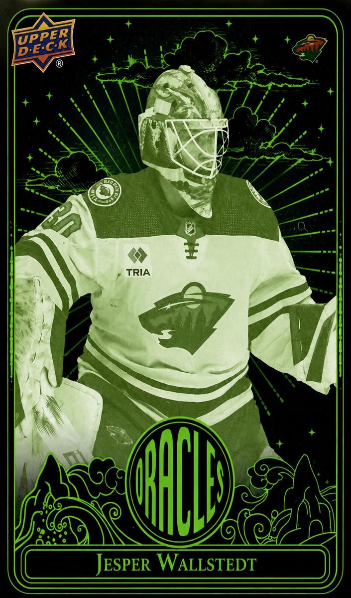 2024 Upper Deck Hockey Rare Jesper Wallstedt #O-56